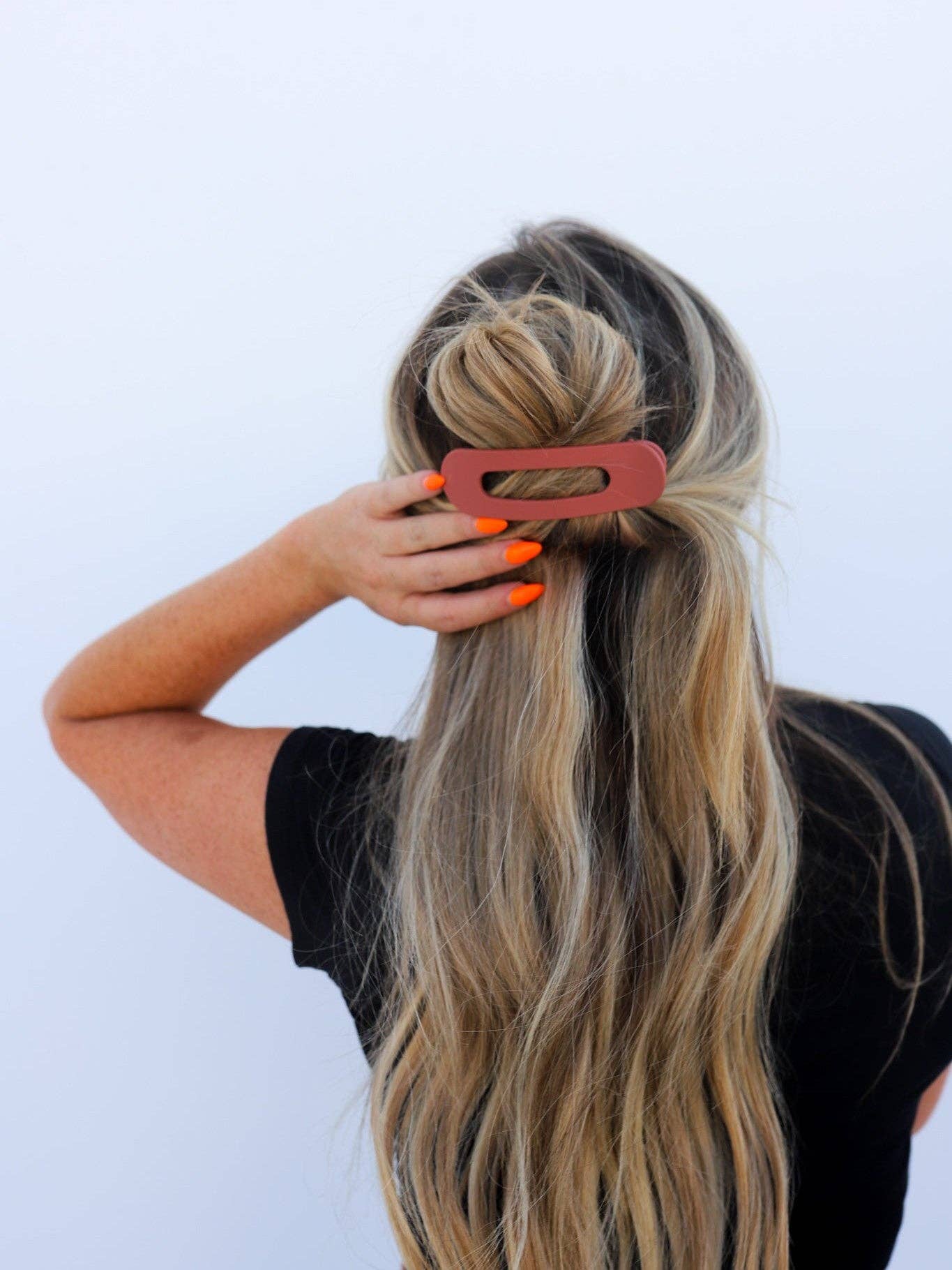 Kaxi Lay Down Hair Claw Clip 2-Pack