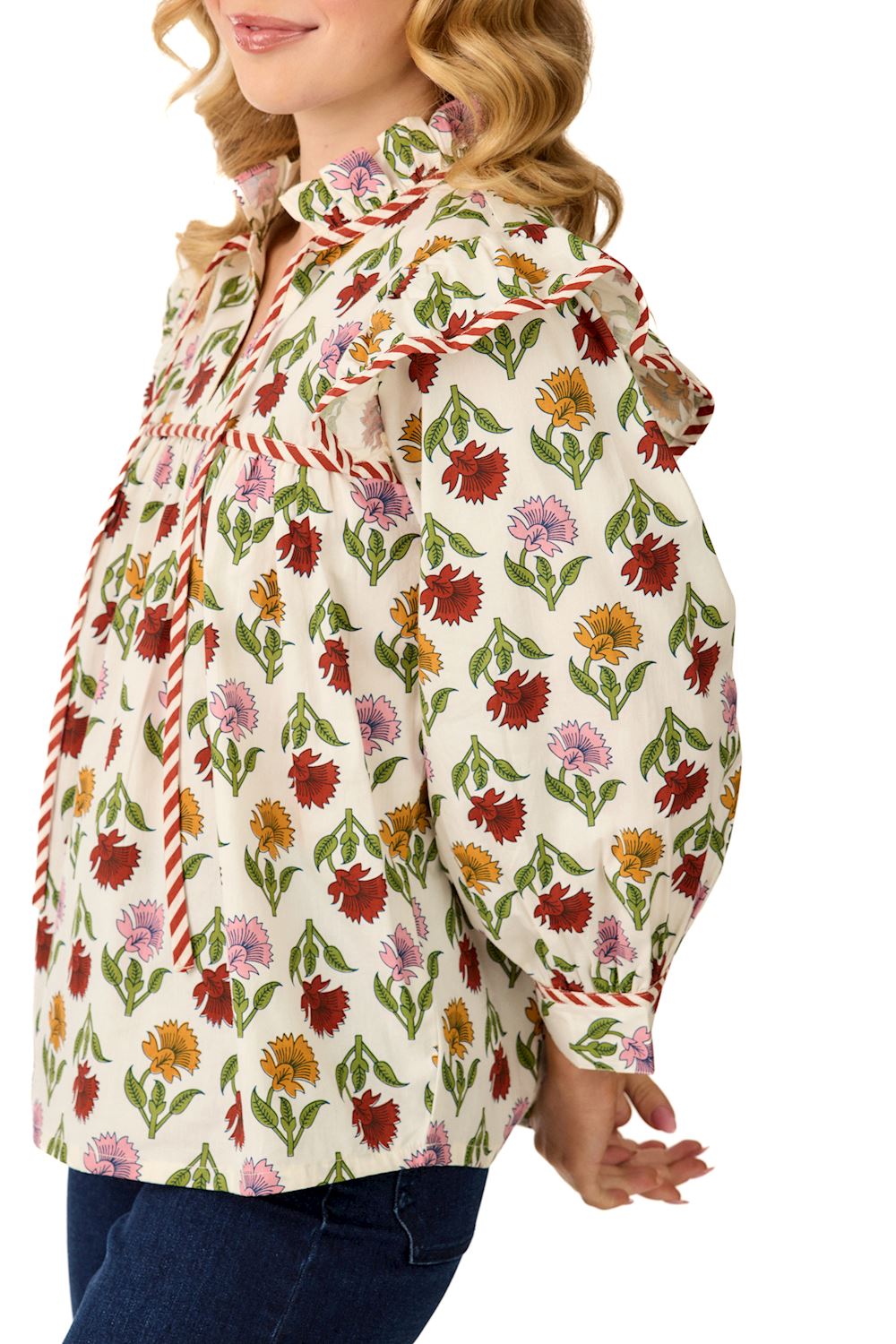 Mud Pie Harvest Poplin Top