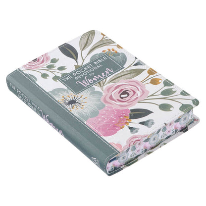 Devotional for Women Faux Leather Pocket Bible