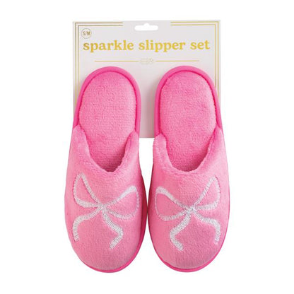 Mud Pie Sparkle Slippers