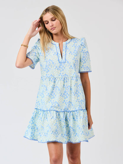 Blue Larkspur Fields Adelyn Dress