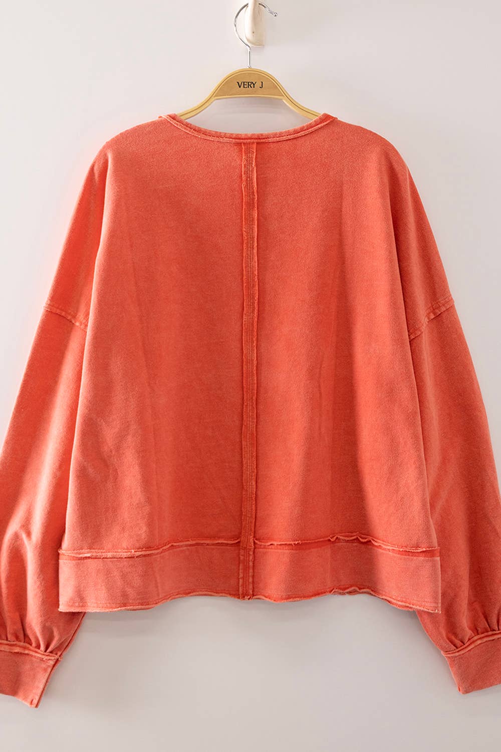 Maddie Vintage Days Raw Edge Top