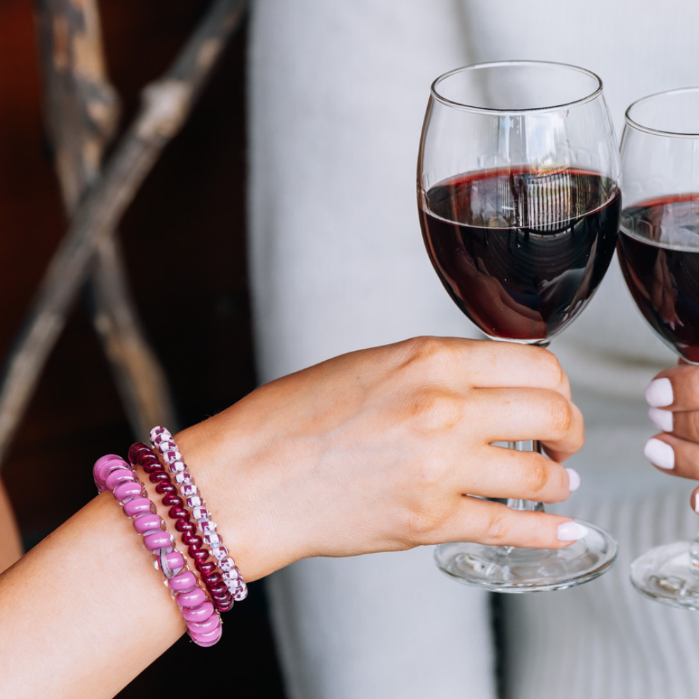 Large Merlot after Midnight TELETIE