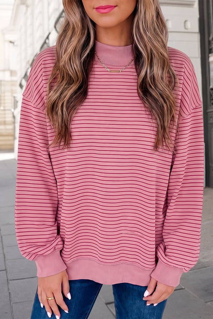 Caroline Striped Sweatshirt