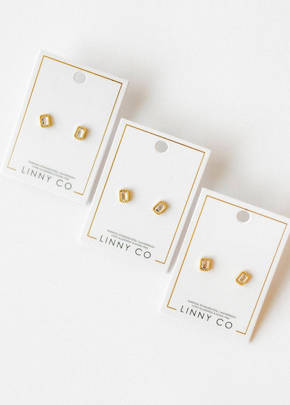 Madison Screwback Stud Earrings