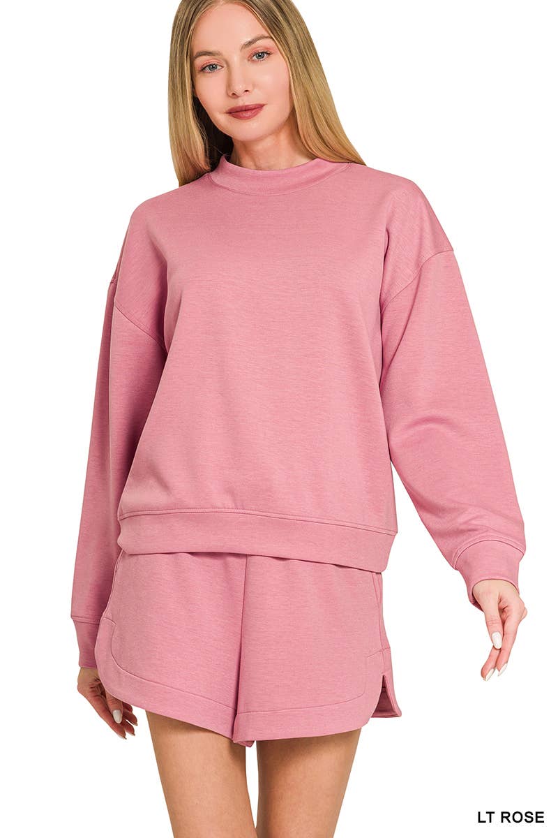 On The Go Pullover & Short Set