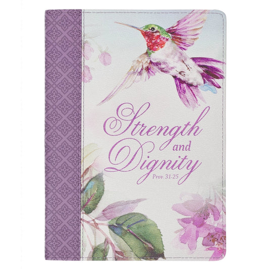 Strength and Diginity Prov. 31:25 Classic Zip Journal