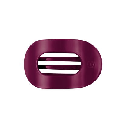 Round Flat TELETIE Clip | Medium | Mulberry