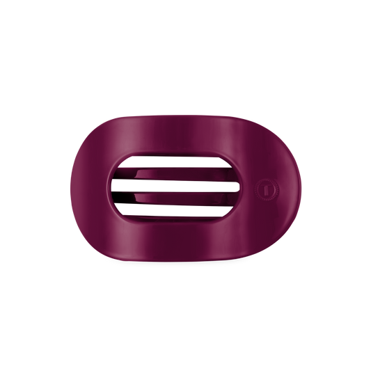 Round Flat TELETIE Clip | Medium | Mulberry