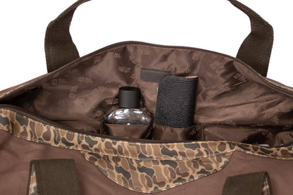 Brown & Tan Buck Camo Weekender Bag