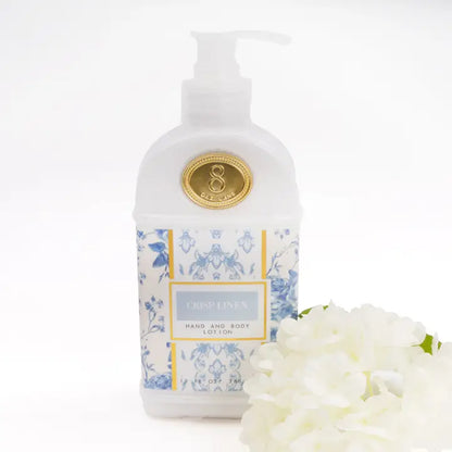 Crisp Linen 12oz Hand & Body Lotion