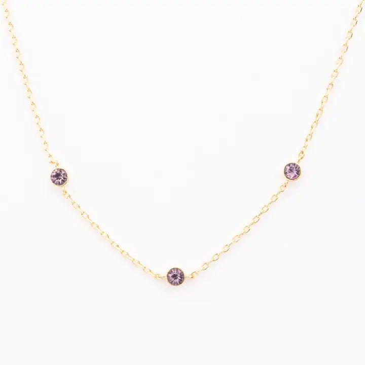 Michelle McDowell Kristina Birthstone Necklaces