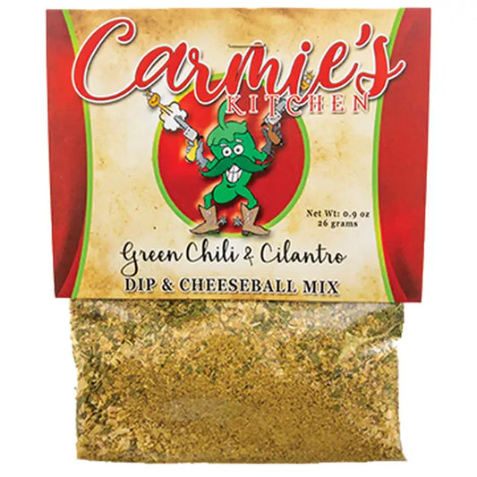 Carmie's Green Chile and Cilantro Dip & Cheeseball Mix