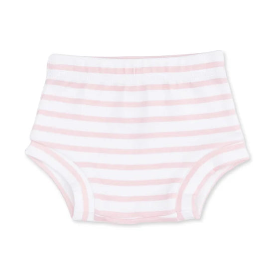 Angel Dear Stripe Puppy Ruffle Dress w/ Bloomers