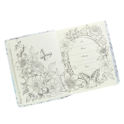 Purple Print Faux Leather KJV My Promise Bible
