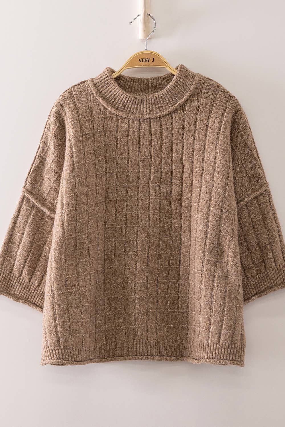Allie Ribbed Knit Sweater
