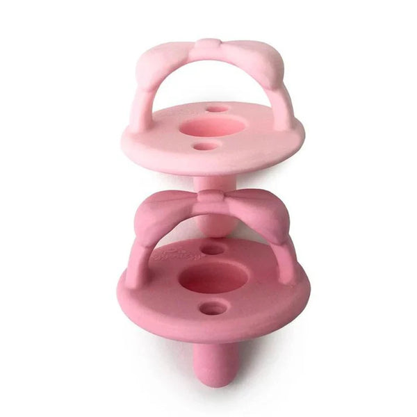 Sweetie Soother™ Pacifier 2-Pack - Pink Bows