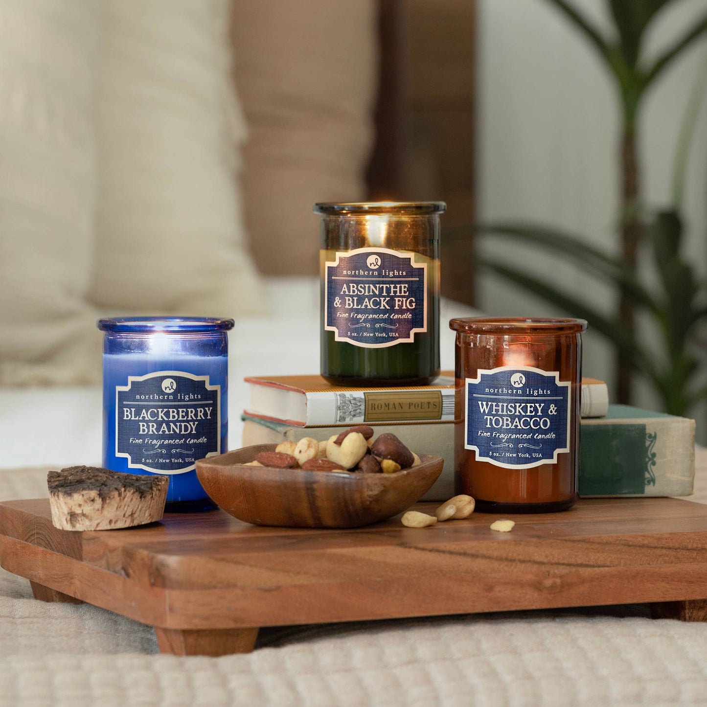 Cocktail Inspired Spirit Candle - Whiskey & Tobacco