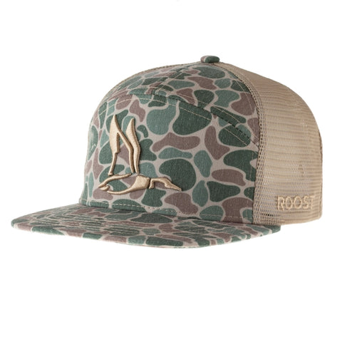 Roost Camo 3D Puff Duck Hat