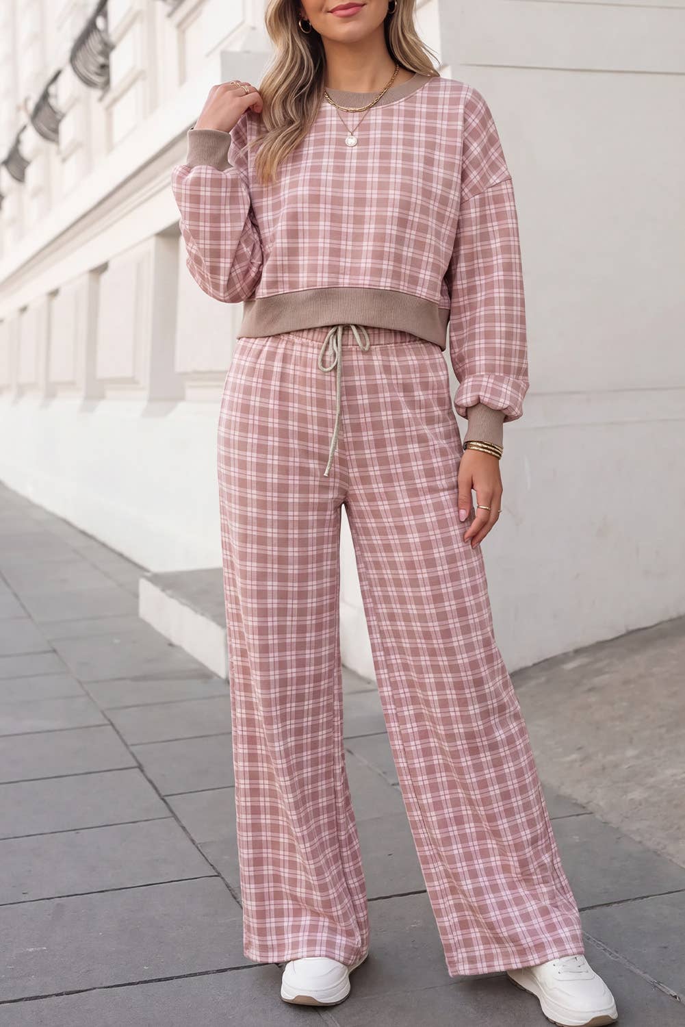 The Uptown Plaid Set