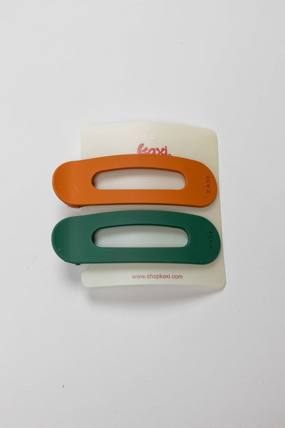 Kaxi Lay Down Hair Claw Clip 2-Pack