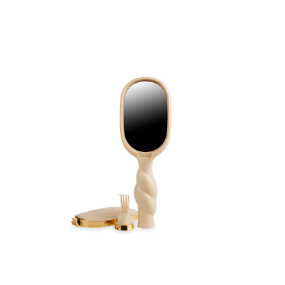 TELETIE Mini Detangler Brush for Medium Hair | Tan