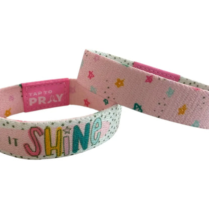 Tap To Pray™ Wristbands - Let it Shine