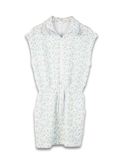 Rosebud Floral Cinched Lounge Dress