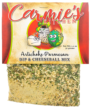Carmie's Artichoke Parmesan Dip & Cheeseball Mix