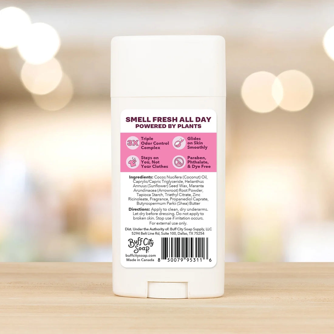 Buff City Soap Aluminum Free Deodorant - All Hail The Queen