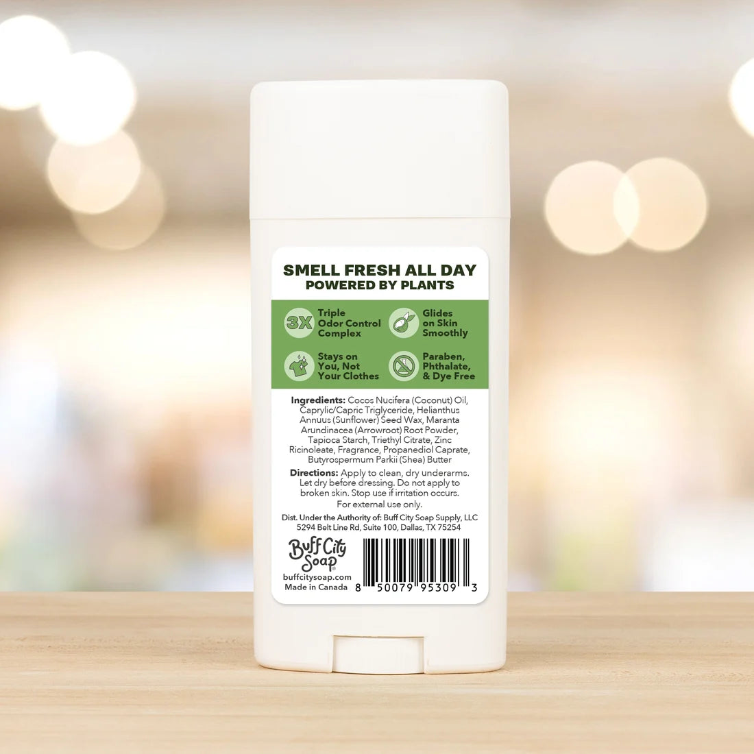 Buff City Soap Aluminum Free Deodorant - Commando