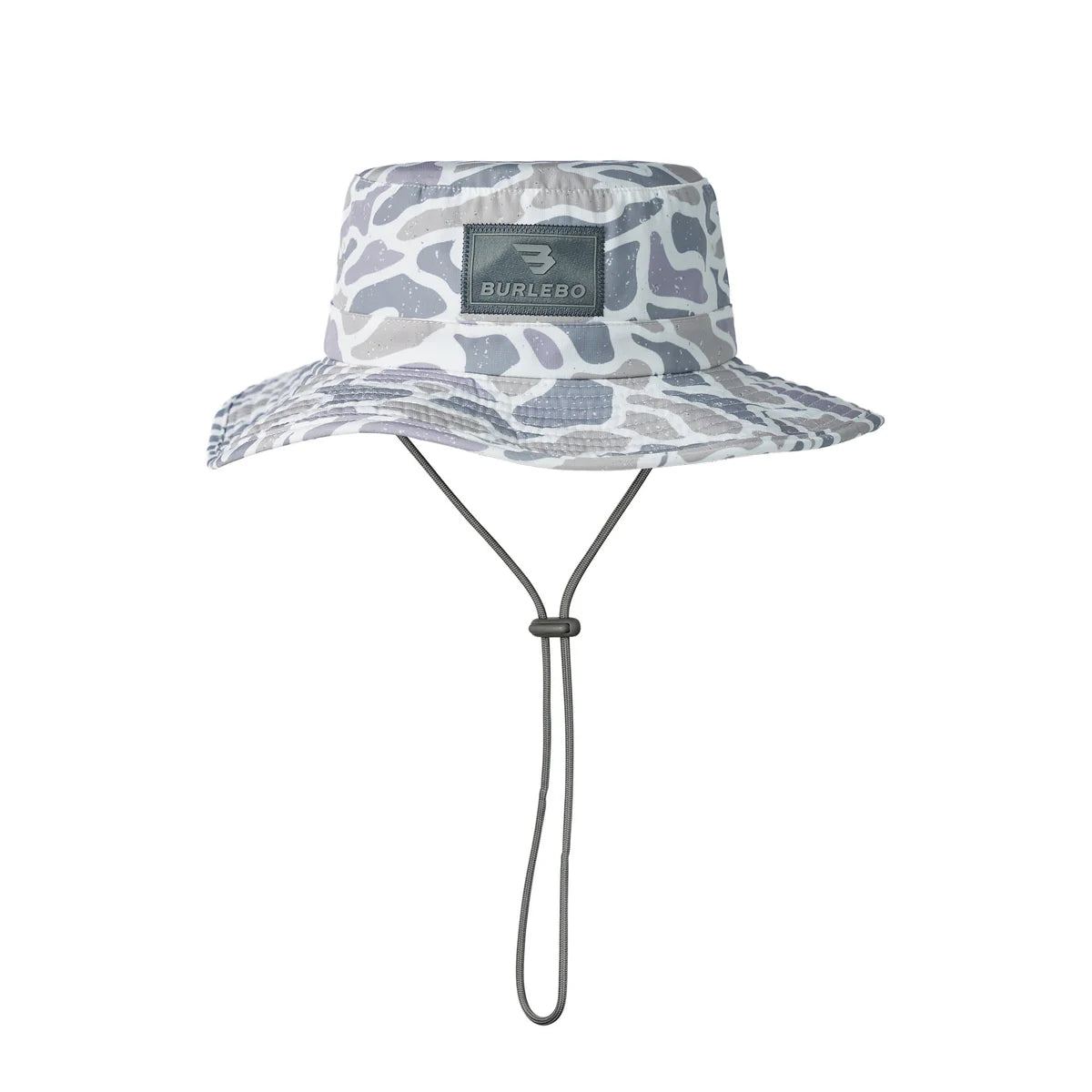 White Camo Burlebo Bucket Hat