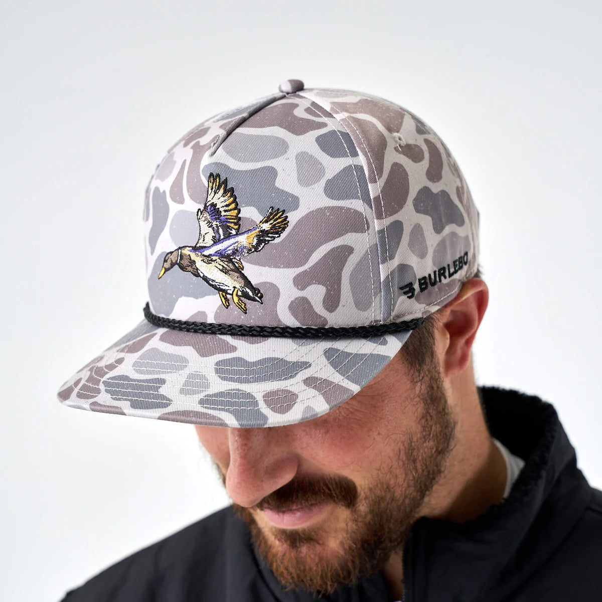 Classic Deer Camo Diving Mallard Cap