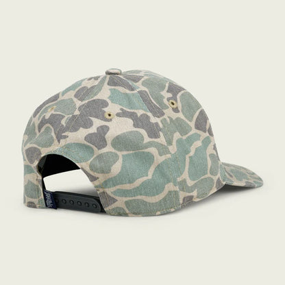Youth Green Camo RR Leather Hat