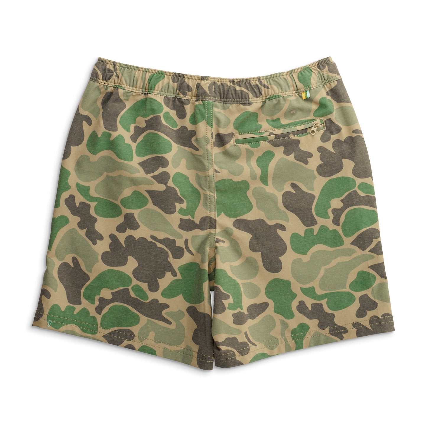 Youth Green Mallard Camo Fulton Volley Shorts