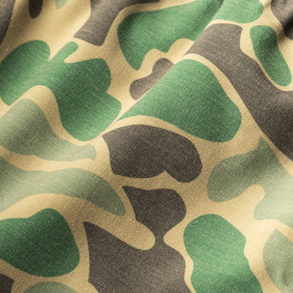 Youth Green Mallard Camo Fulton Volley Shorts