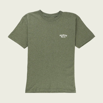 Youth Forest Heather Red Catch Short Sleeve T-Shirt