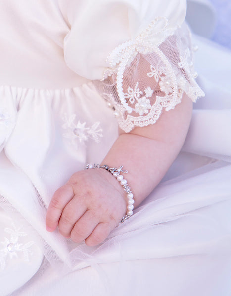 Cherished Baptism to Bride Sterling Silver Baby Bracelet