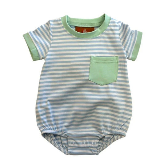 Blue & Mint Maddox Bubble
