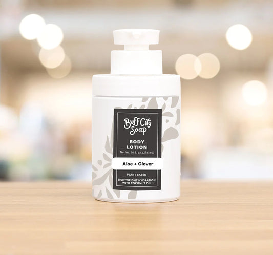 Buff City Soap Body Lotion - Aloe & Clover