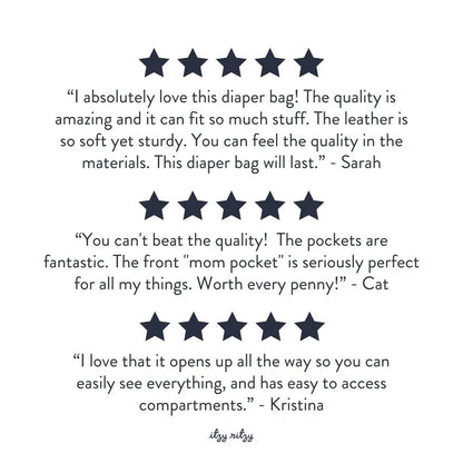 Boss Plus™ Large Diaper Bag Backpack - Milk & Honey