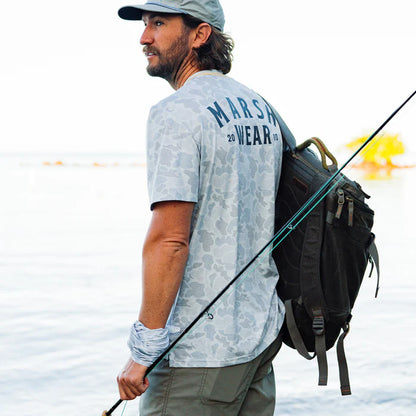 Gray Camo Stackhouse Tech Tee