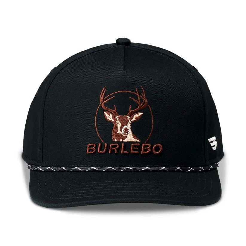 Black Burlebo Buck Cap