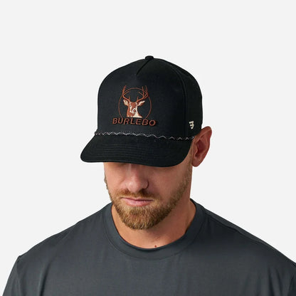 Black Burlebo Buck Cap