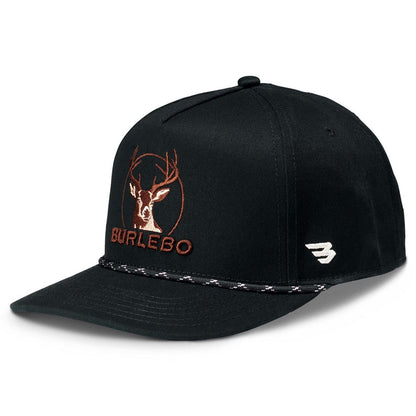 Black Burlebo Buck Cap