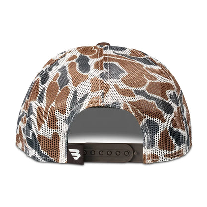 Full Mesh Woods Camo Burlebo Cap