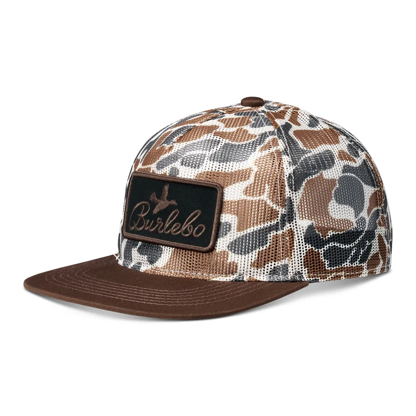 Full Mesh Woods Camo Burlebo Cap