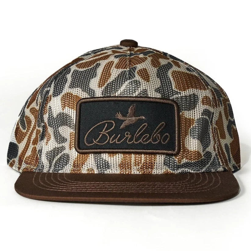 Full Mesh Woods Camo Burlebo Cap