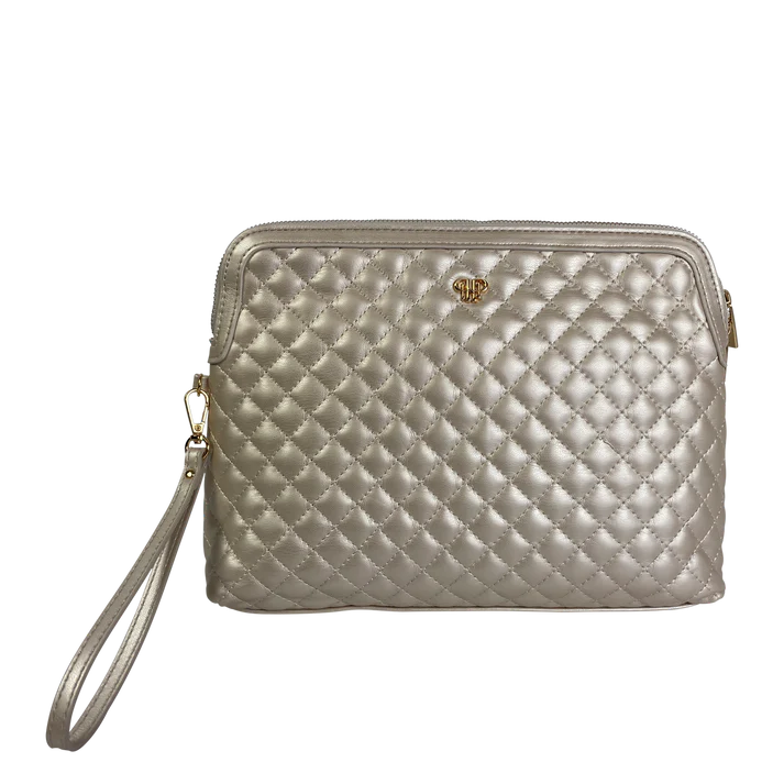 Carryall Pouch - Pearl Quilted