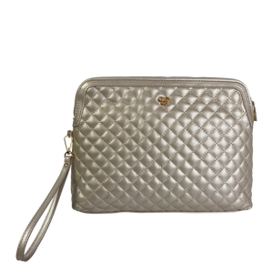 Carryall Pouch - Pearl Quilted